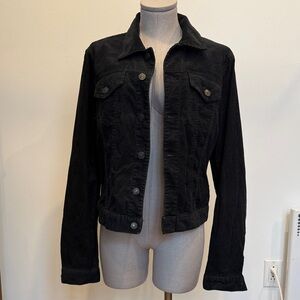 🖤 Ralph Lauren Black Corduroy Jacket Large